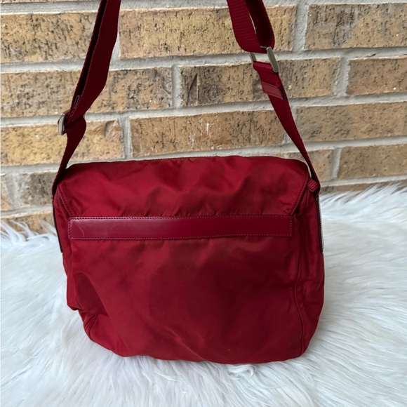 Prada Red Nylon Crossbody - Picture 2 of 9